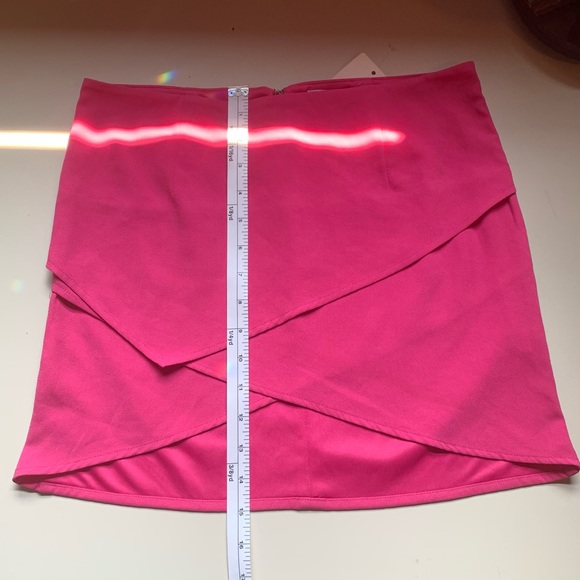 NWT TOBI Pink Mini Skirt Women’s XS - Picture 6 of 8